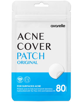 AVARELLE front packaging showing product and benefits for quick spotting