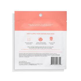 Avatara masks staged in bathroom to illustrate easy at-home spa