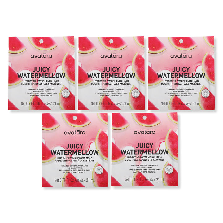 Avatara front packaging view showing 5-sheet pack and benefits