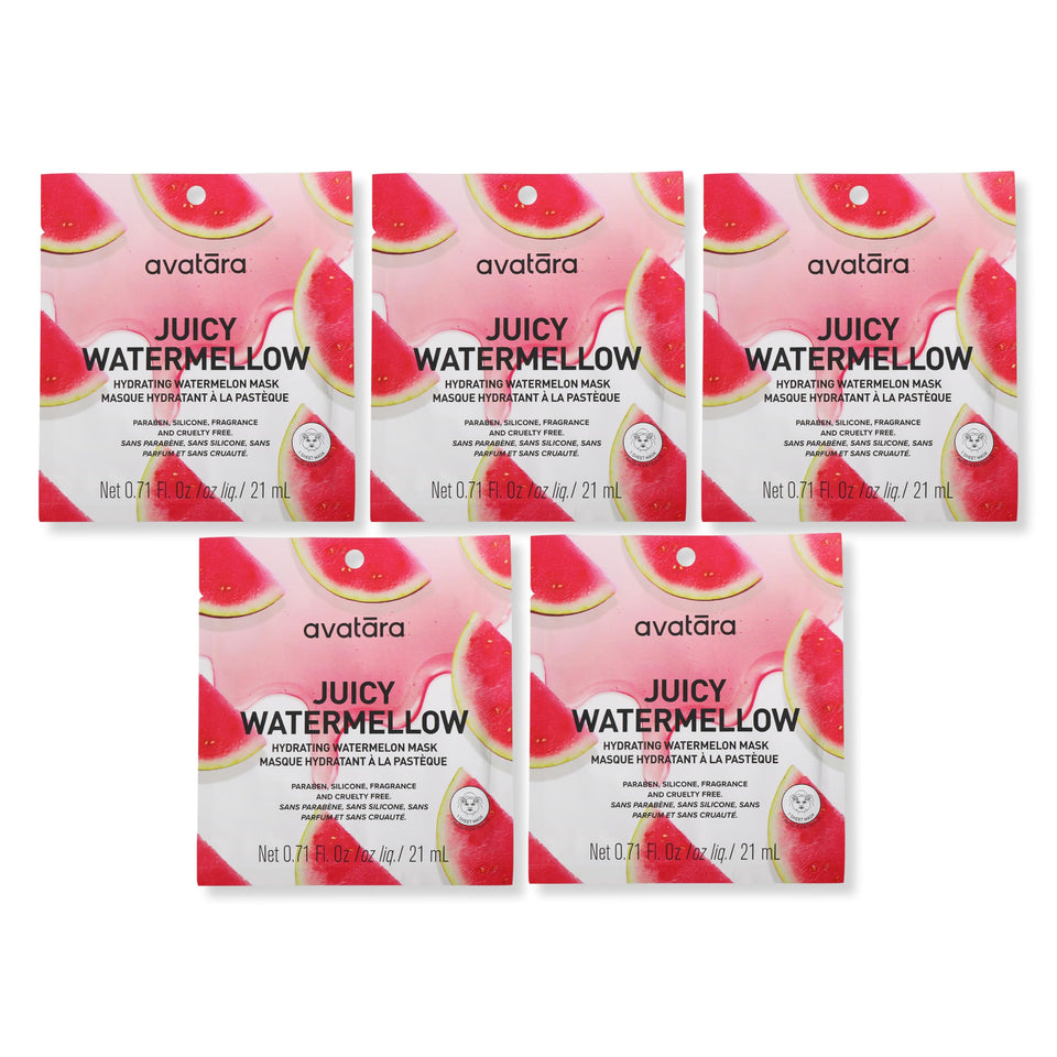 Avatara front packaging view showing 5-sheet pack and benefits