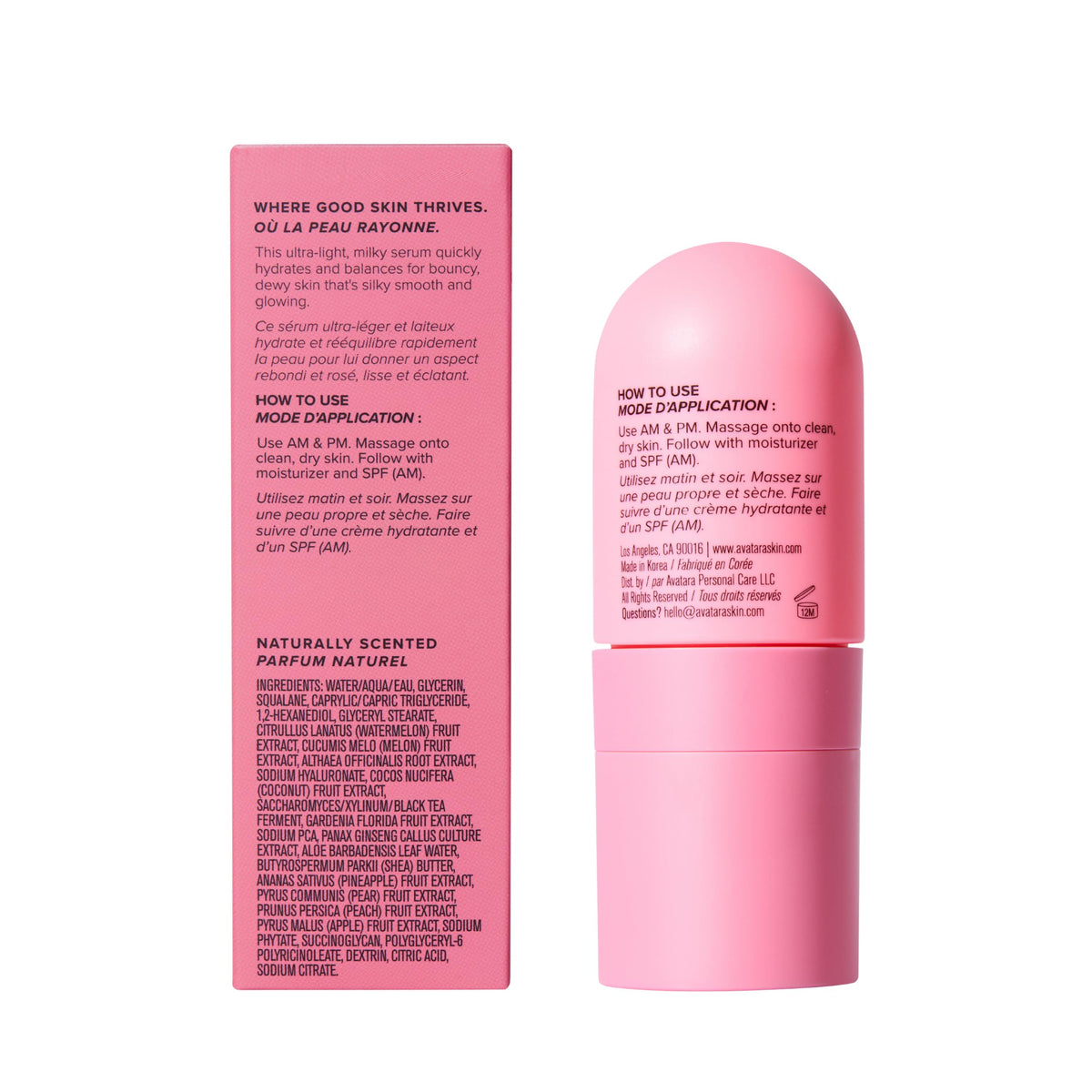 Avatara teen applying serum in mirror demonstrating gentle, beginner-friendly use