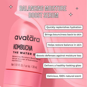 Avatara Water Drop next to toner and cream showing routine layering benefit