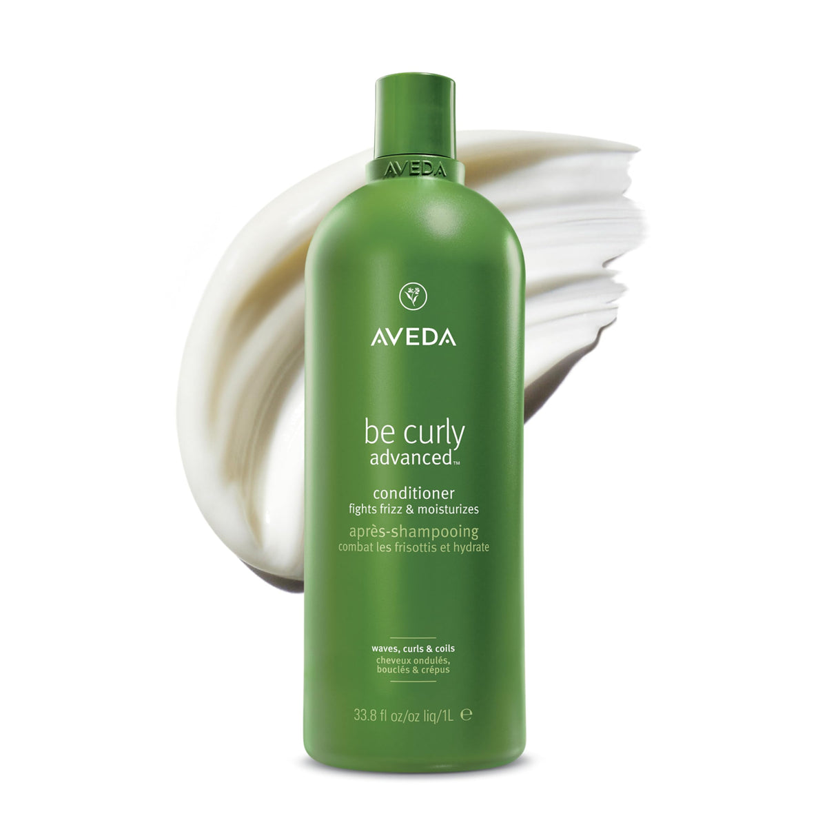 Aveda Be Curly front packaging showing bottle and size for easy recognition