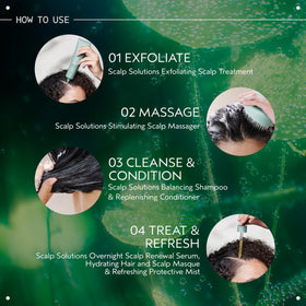 Aveda botanical ingredients display emphasizing plant-derived origins