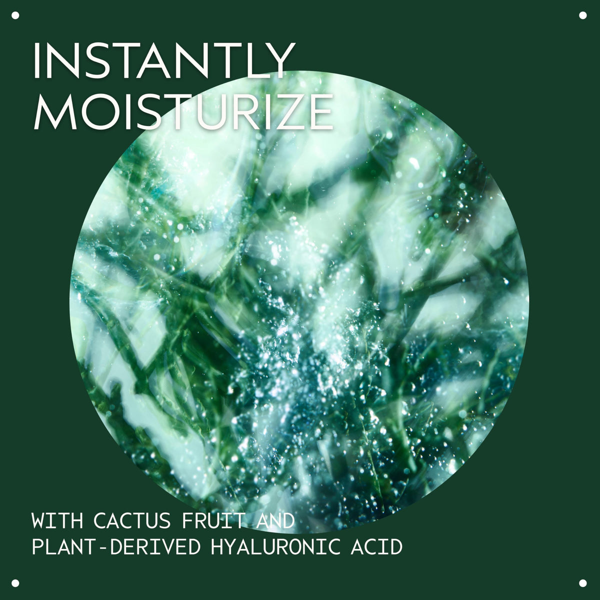 Aveda Botanical Kinetics label detail emphasizing natural ingredient transparency benefit