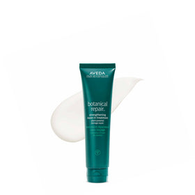 Aveda bottle front packaging showing product and brand benefits