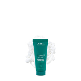 Aveda Botanical Repair front packaging showing tube and branding benefit of protection