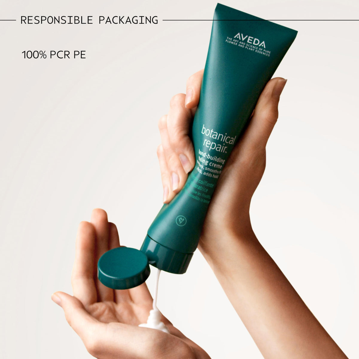 Aveda Botanical Repair in bathroom styling setup showing real‑world styling convenience
