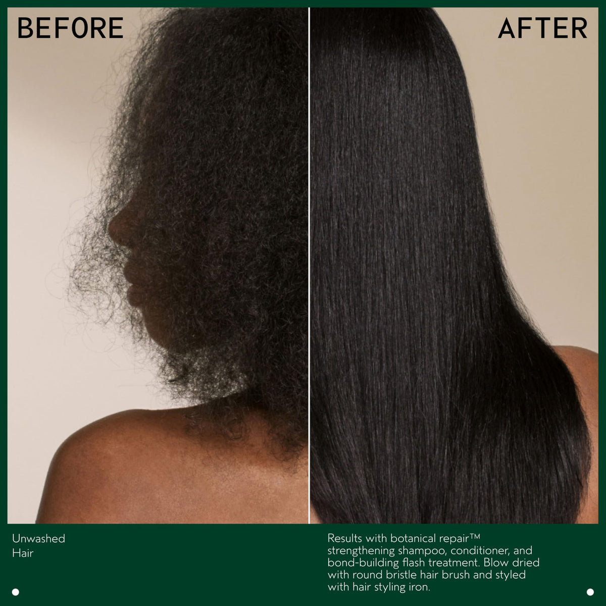 Aveda product being applied in shower to show quick 10-second treatment benefit