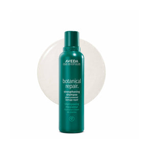 Aveda bottle front view showing product and repair benefit