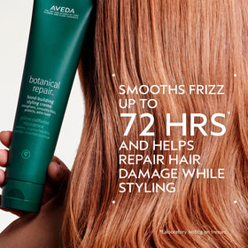 Aveda Botanical Repair closeup texture of cream showing smooth spreadability benefit