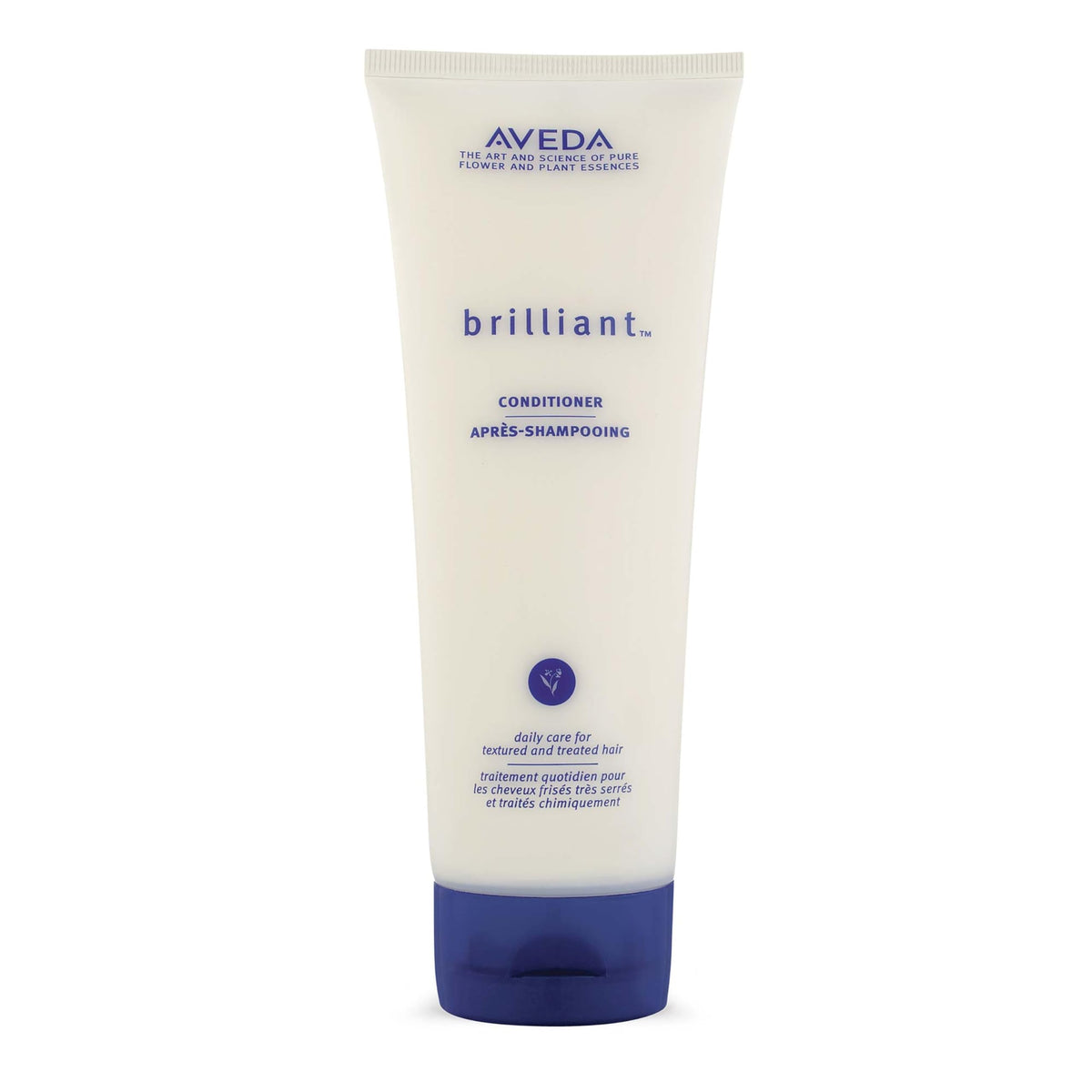 Aveda front packaging showing bottle and label for clear identification and trust