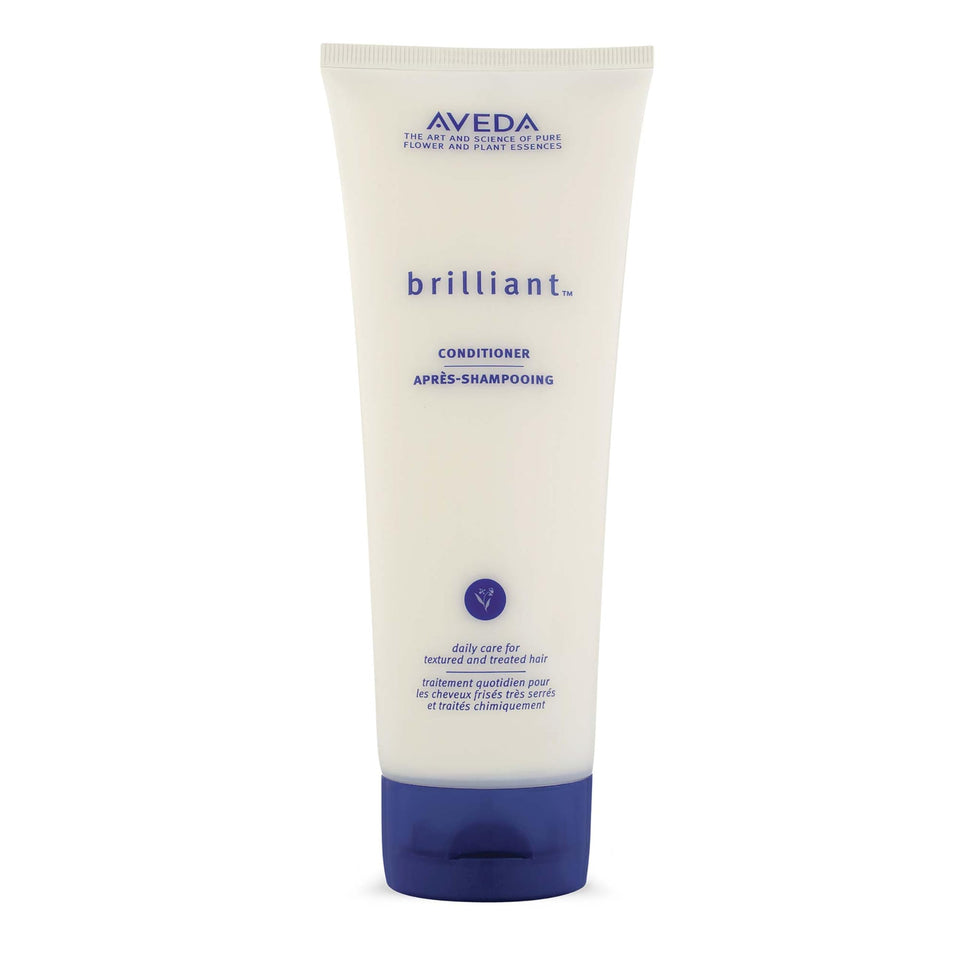 Aveda front packaging showing bottle and label for clear identification and trust