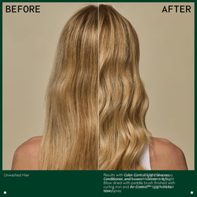 Aveda shampoo staged in bathroom to show everyday color-care routine