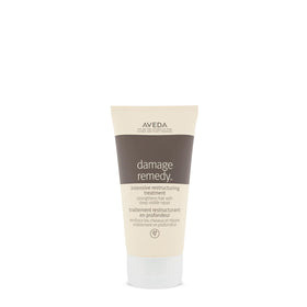 Aveda front packaging showing bottle and label benefits