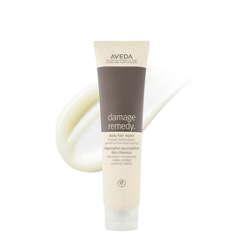 Aveda front packaging showing bottle and label, communicates trusted repair