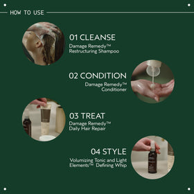 Aveda bottle in hand showing 6.7 fl oz scale and travel convenience