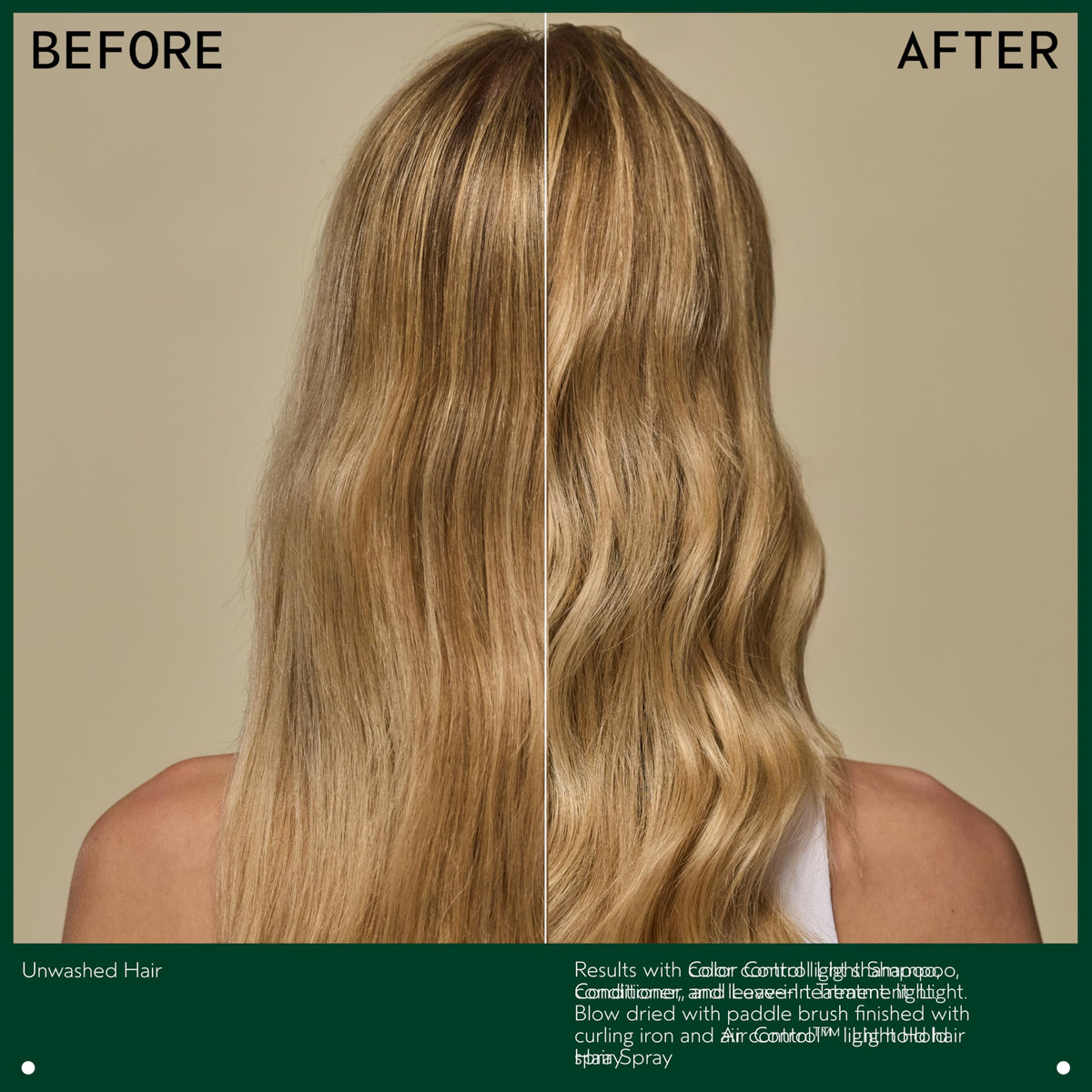 Aveda shampoo suds in shower on fine hair showing protective cleansing