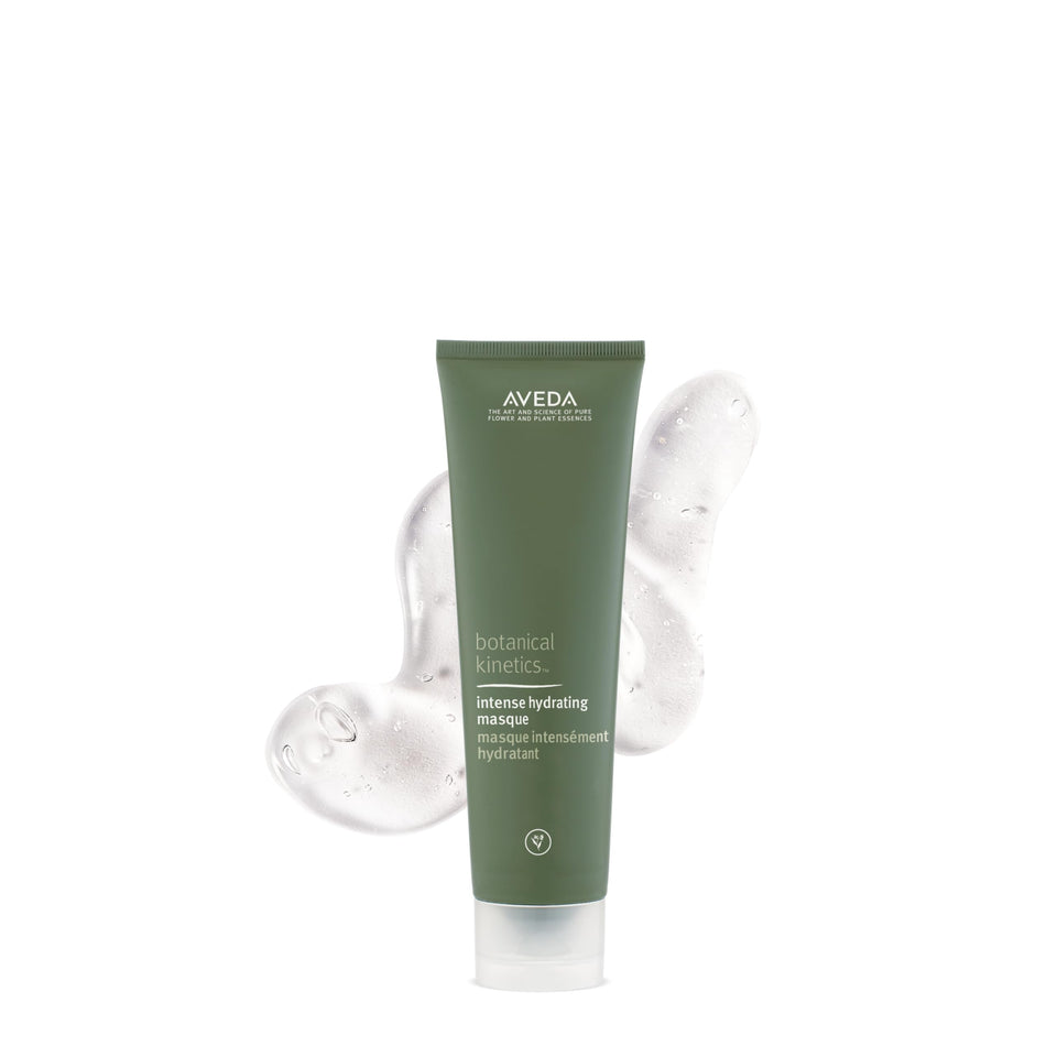 Aveda intense hydrating masque front jar showing packaging and travel-friendly size benefit