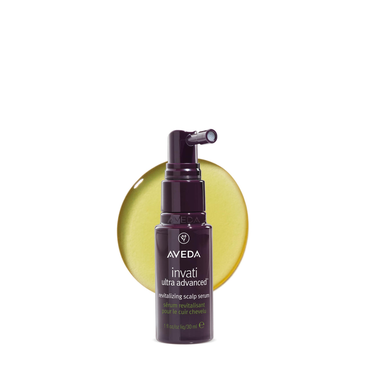 Aveda Invati Ultra Advanced front bottle showing clean branding and size benefit