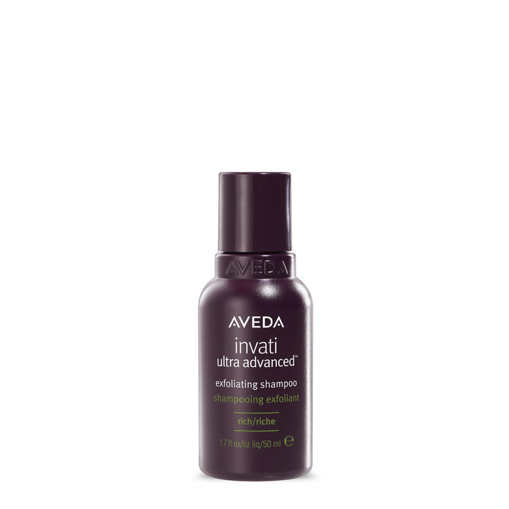 Aveda Invati Ultra front bottle showing product and label benefits