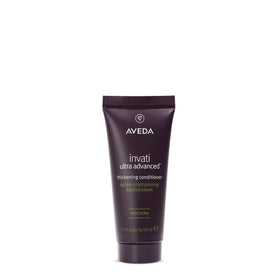 Aveda Invati Ultra Rich front packaging showing bottle and label benefit