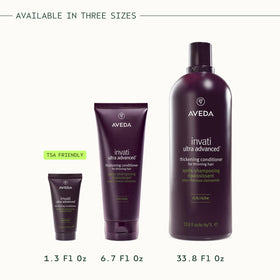 Aveda Invati Ultra Rich paired with Invati Rich shampoo for system results