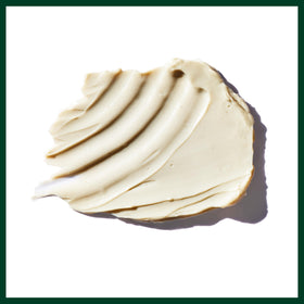 Aveda open jar with visible product amount showing travel-friendly size