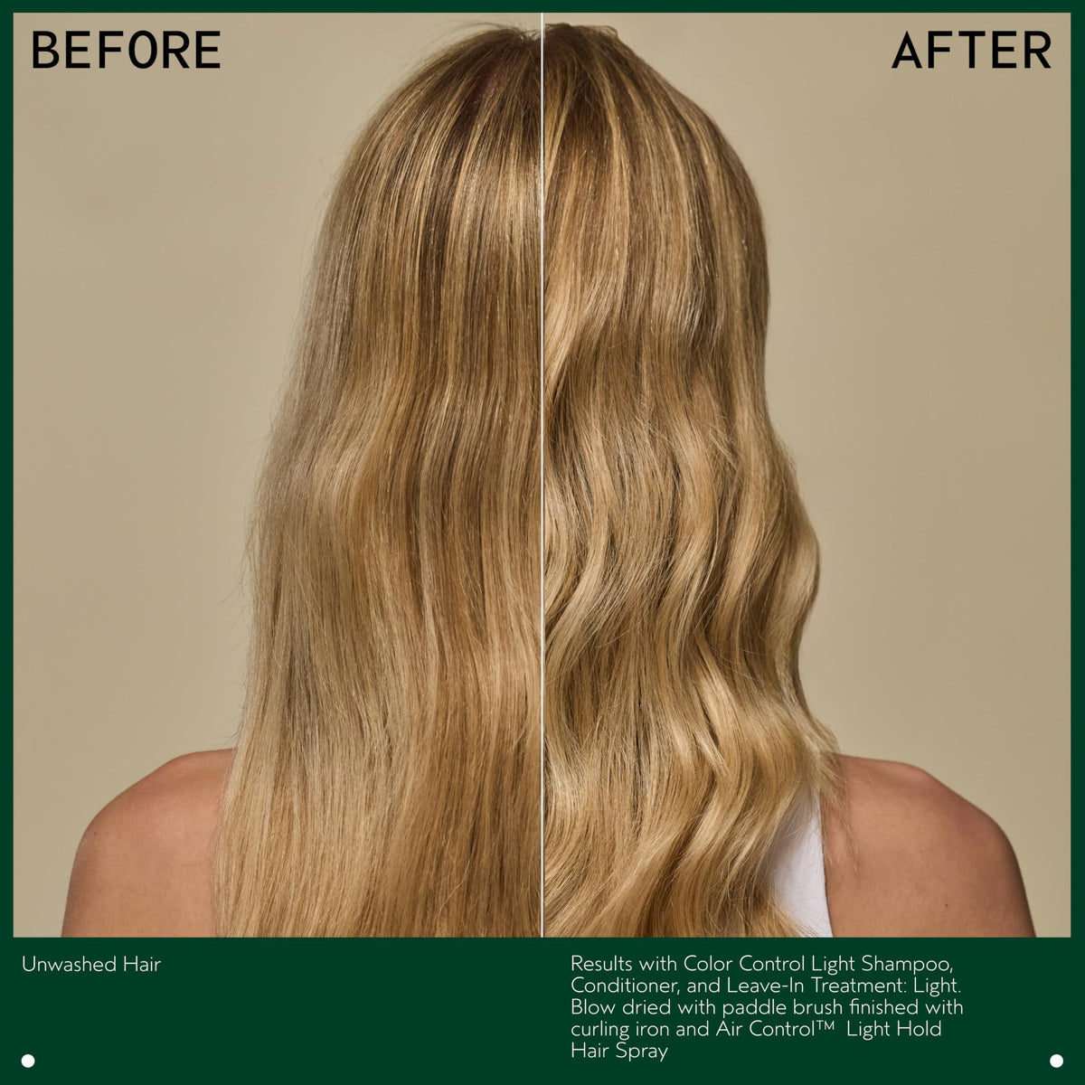 Aveda product label close-up highlighting natural ingredients and certifications