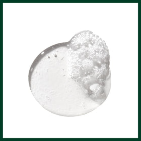 Aveda lavender sprigs with cleanser suggesting calming botanical benefits