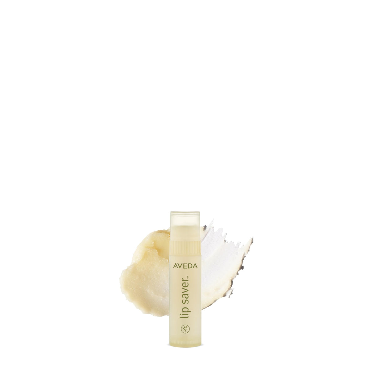 Aveda Lip Saver front tube showing product and brand for quick identification and portable hydration