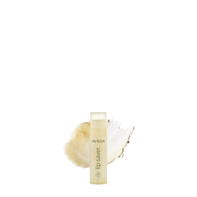 Aveda Lip Saver front tube showing product and brand for quick identification and portable hydration
