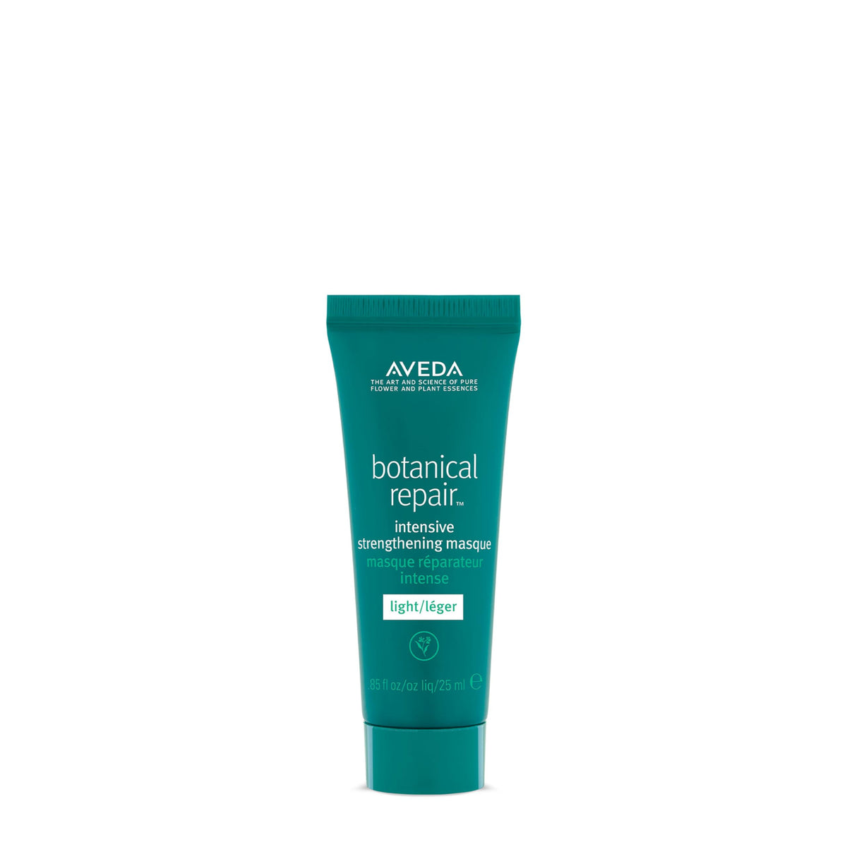 Aveda masque light front packaging showing product and brand benefits