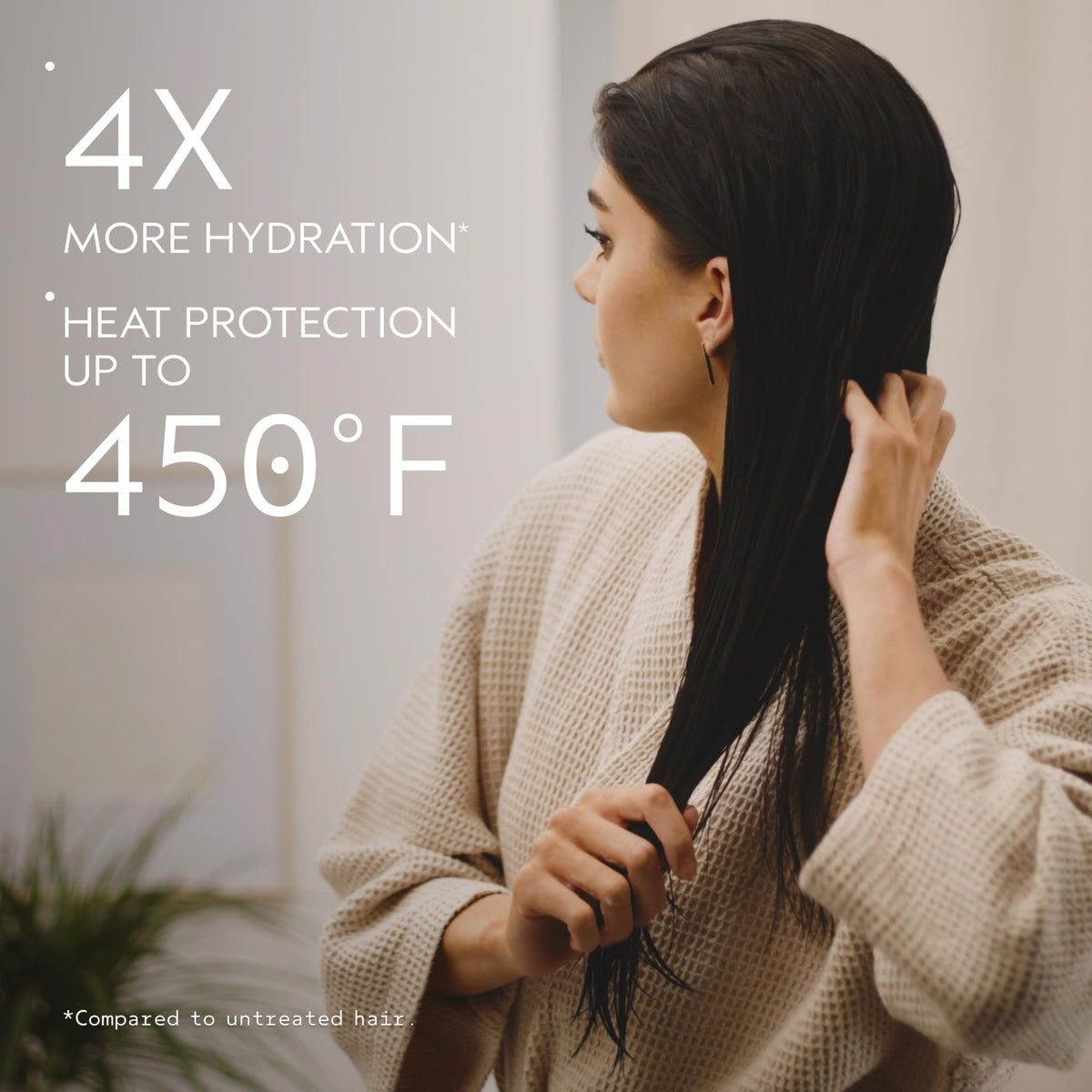 Aveda pump dispensing product emphasizing controlled application benefit