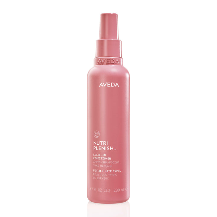Aveda Nutriplenish front bottle showing label and size benefits