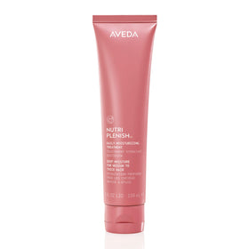 Aveda bottle front view showing label and moisturizing promise