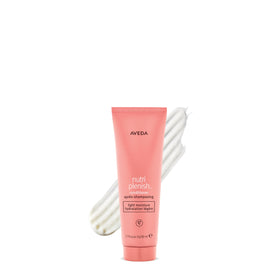 Aveda Nutriplenish front packaging showing lightweight tube and size benefit