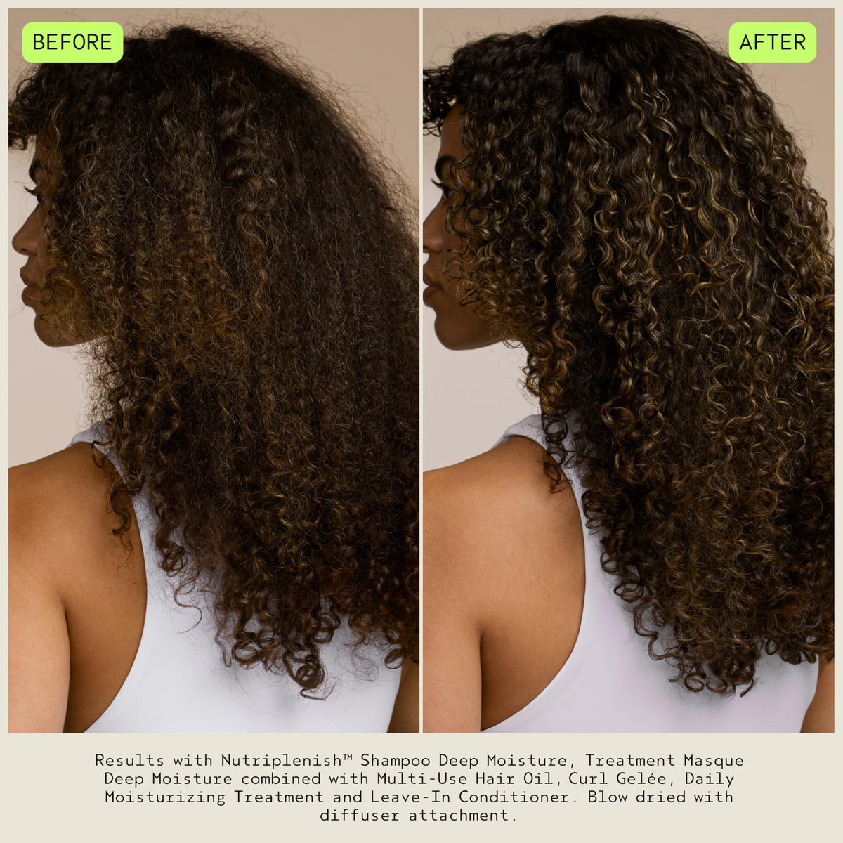 Aveda Nutriplenish key ingredients pomegranate coconut mango for nourishment