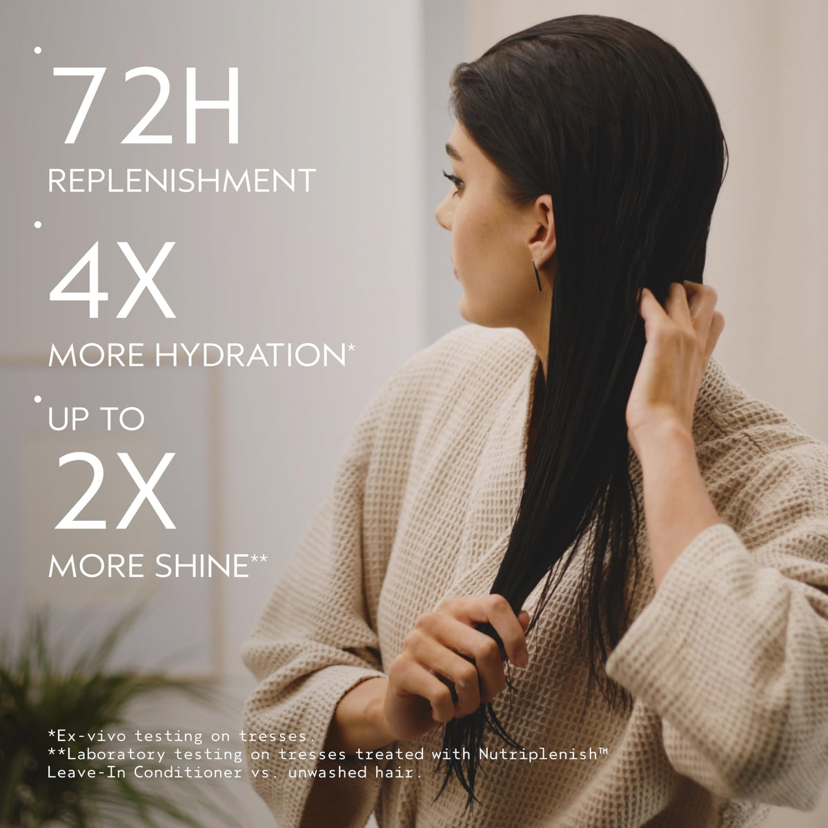 Aveda Nutriplenish spraying mist for even lightweight coverage