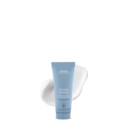 Aveda product front packaging showing size and branding benefit: clear identification and sleek styling