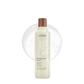 Aveda rosemary mint front packaging showing bottle and branding for clarity