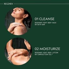 Aveda rosemary and peppermint botanicals, natural ingredients that energize