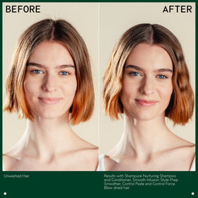 Aveda Shampure conditioner texture close-up for lightweight nourishment