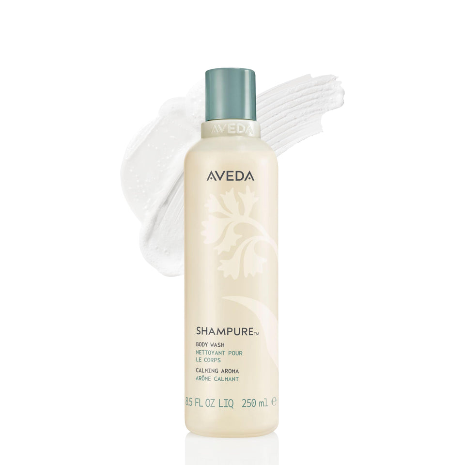 Aveda Shampure front packaging showing label and calming scent
