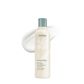 Aveda Shampure front packaging showing clean bottle and calming design for easy recognition