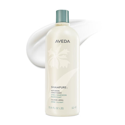 Aveda Shampure front packaging showing bottle and calming aroma benefits