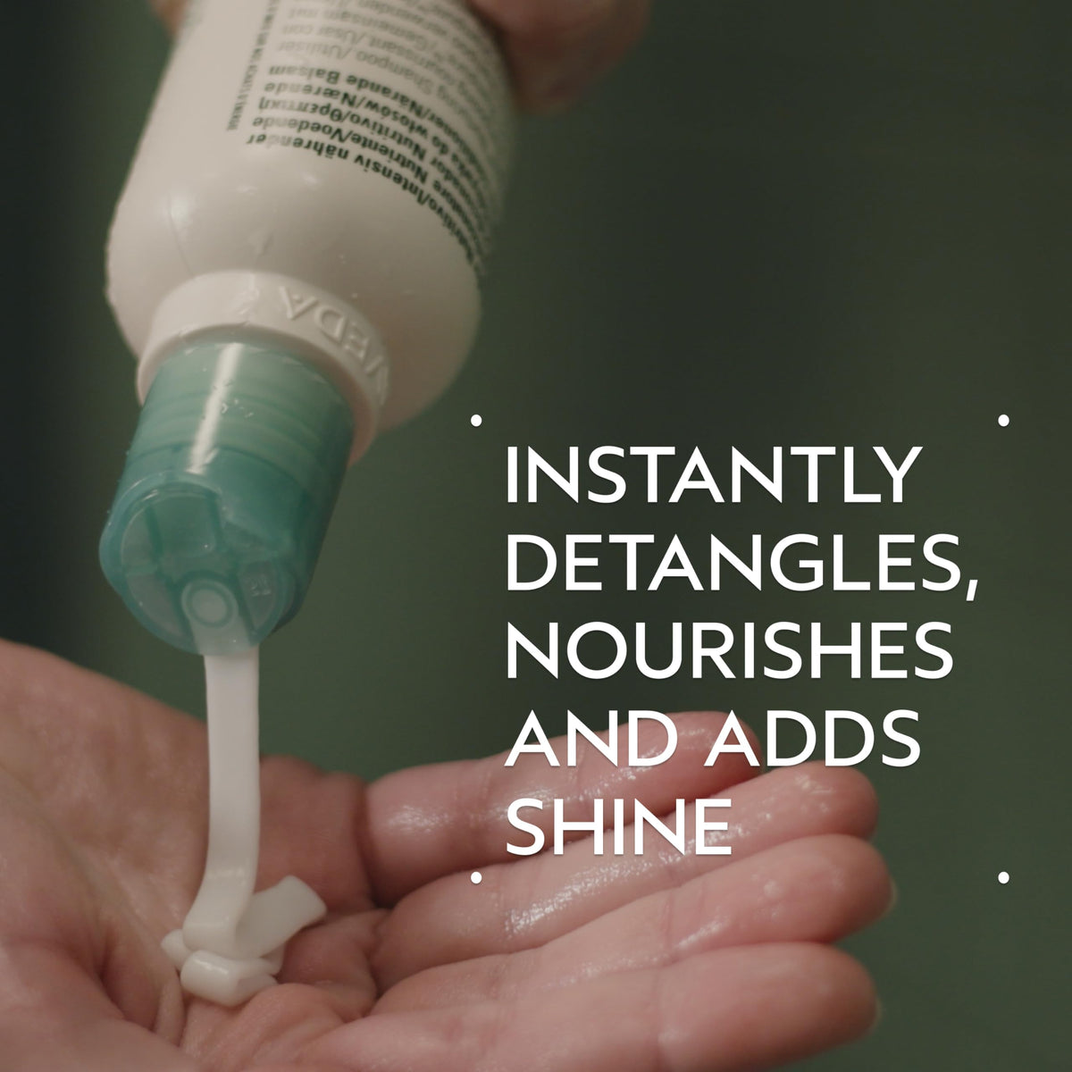 Aveda Shampure pump dispenser detail for easy daily-use convenience
