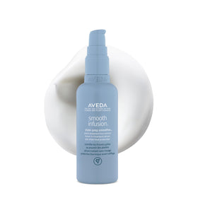 Aveda Smooth Infusion front packaging showing bottle and label for quick ID and benefit