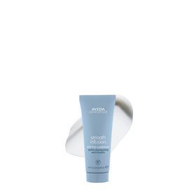 Aveda Smooth Infusion front packaging shows brand and compact travel size, convenient for travel