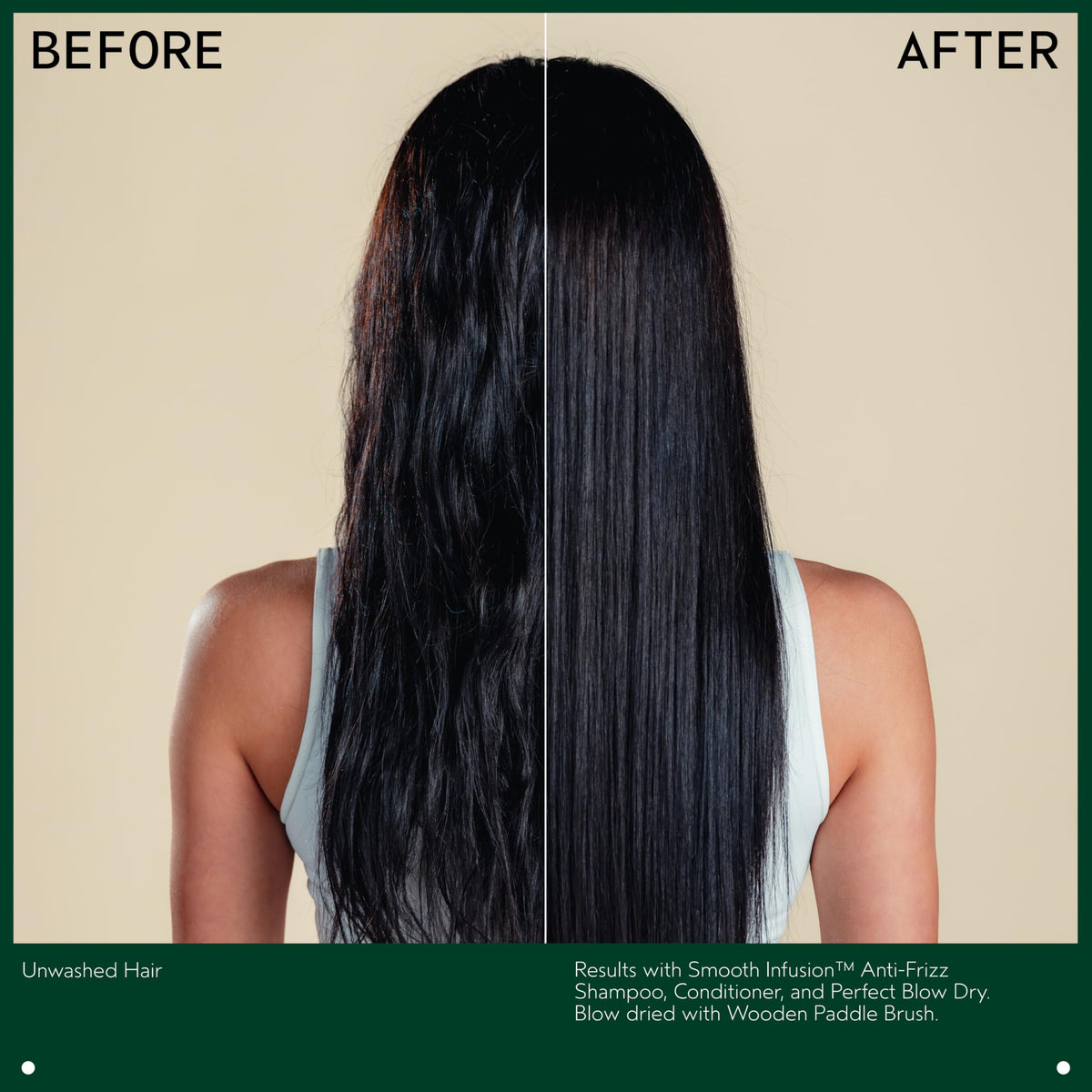 Aveda botanical oil ingredients display showing natural smoothing benefit
